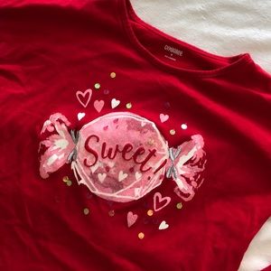 •Gymboree• Cozy Valentine Sweet Tee